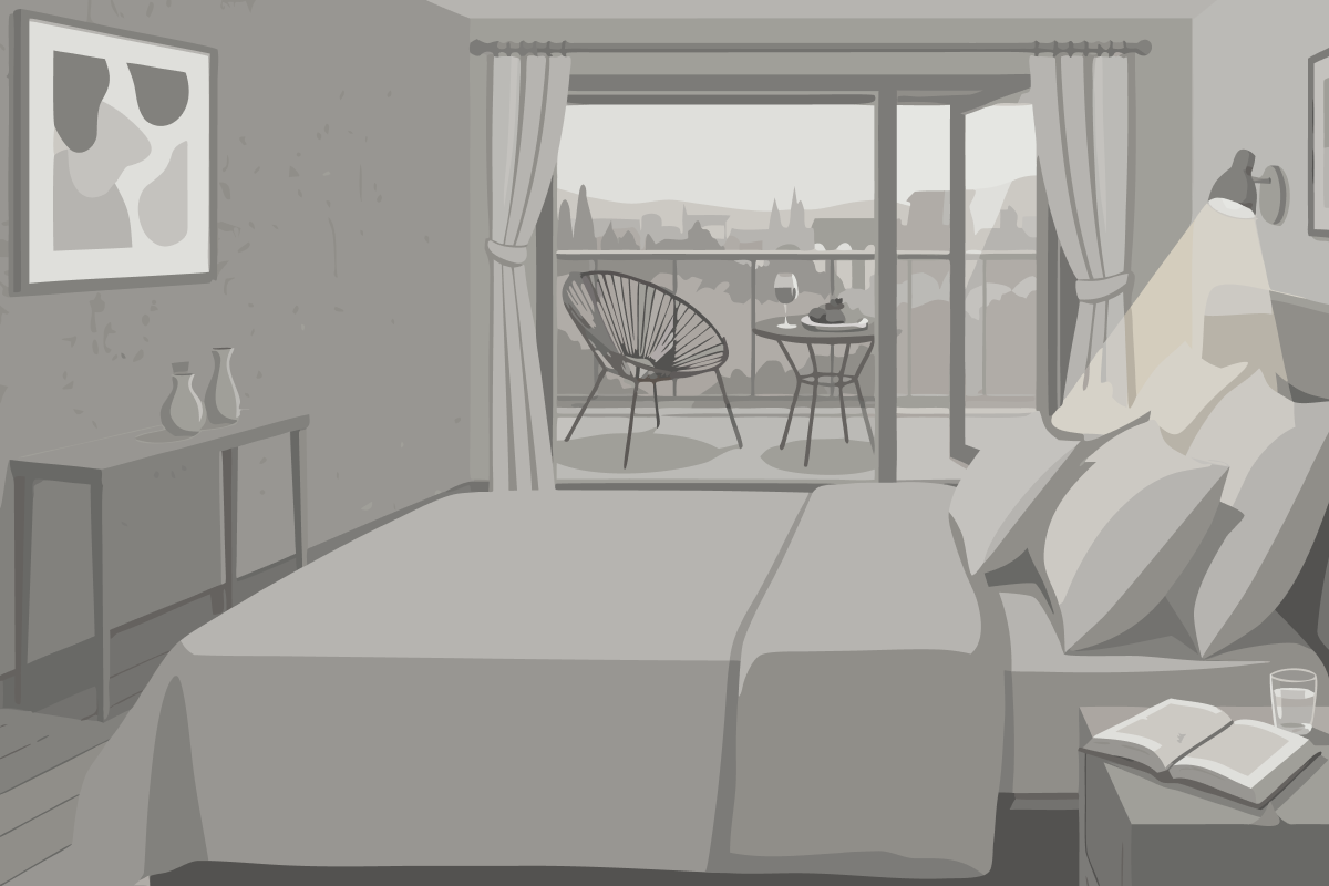 Habitación Doble Superior con vistas al jardín